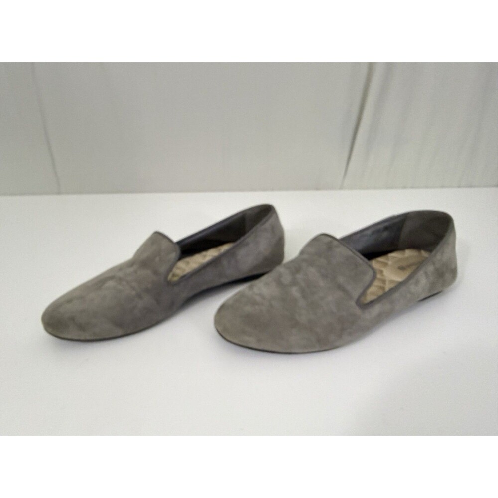 Birdies The Starling Stone Gray Suede Loafers Women's Sz 8 Country Club Classic
